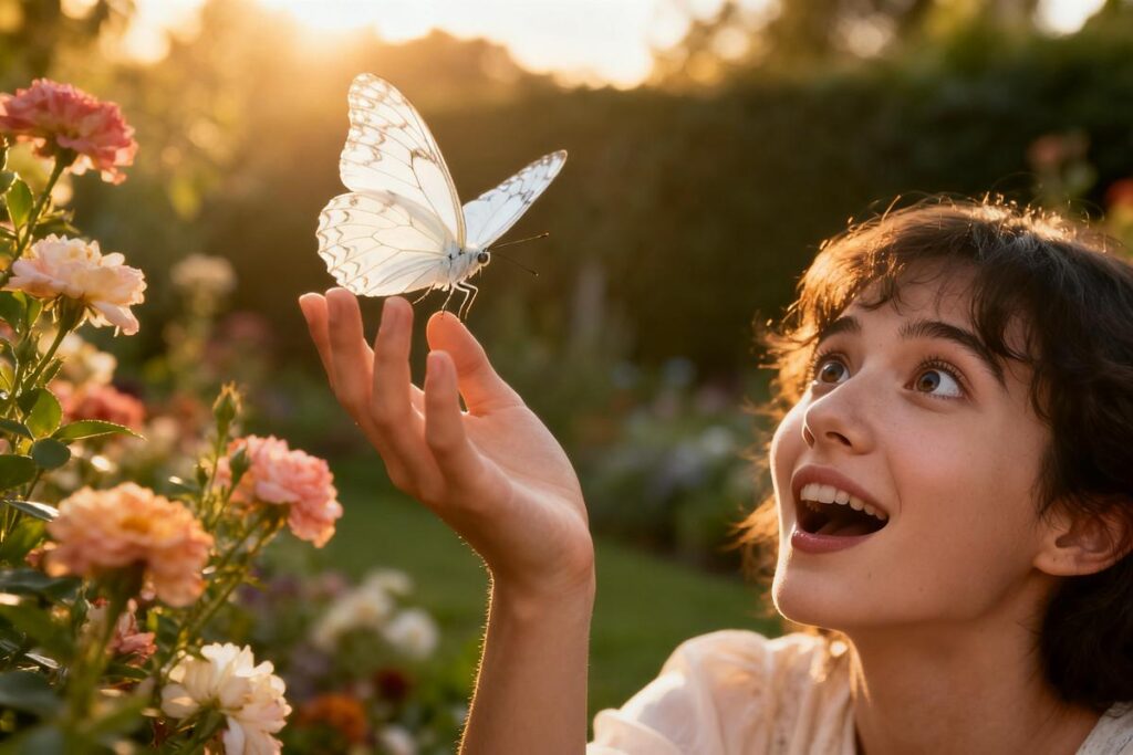 Signification spirituelle du papillon blanc : découvrez le message caché